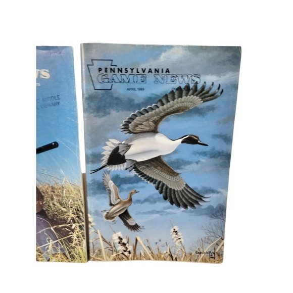 Pennsylvania Game News 4 issues 1981 to 1989 Hunting Trapping Fishing Wildlife - Picture 2 of 7